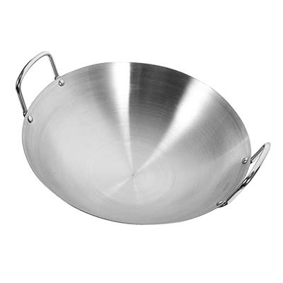 Bielmeier 12.5 Wok Pan, Woks and Stir Fry Pans, Carbon Steel Wok, Flat  Bottom Wok with Lid Suits for all Stoves - Yahoo Shopping