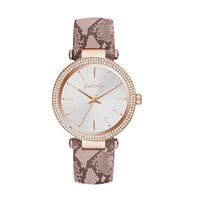 Kendall + Kylie Chronograph Rosegold Tone Metal Strap Analog Watch