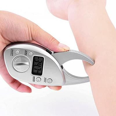 Body Fat Caliper Clip Fat Measuring Tool Fitness Fat Teller LCD