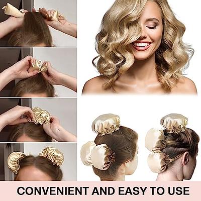 Create no heat curls, no heat hairstyles, overnight curls for shoulder  length (past the shoulders), medium… | Curls no heat, No heat hairstyles,  Curls for long hair