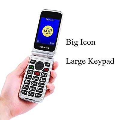 Flip Phone Unlocked, Prepaid Phone 4G LTE