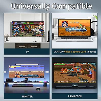 Retro Game Stick - Revisit Classic Games with Built-in 9 Emulators, 20,000+  Games, 4K HDMI Output, and 2.4GHz Wireless Controller for TV Plug and Play