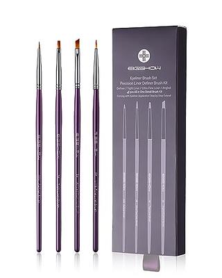 Ultra thin Angled Eyeliner Brush Set Precision Eye Liner - Temu