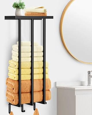 KNNRIIM 4 Pack Shower Gel Bottle Rack Hook Self Adhesive Wall