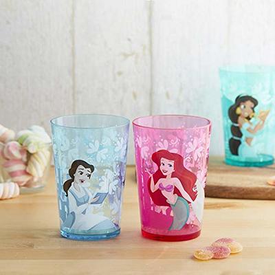 Zak Designs Ceramic Modern Mug Disney Princess 15 oz Capacity Coffee Cup,  Set of 2