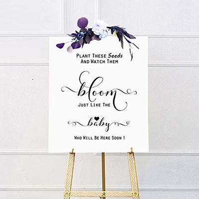 ZLKAPT Plant These Seeds and Watch Them Bloom Baby Shower Favor