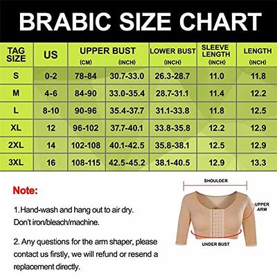 BRABIC Shaper Tops for Women Arm Compression Post Surgery Front Closure Bra  Tank Top Shapewear (Beige, M) - Yahoo Shopping