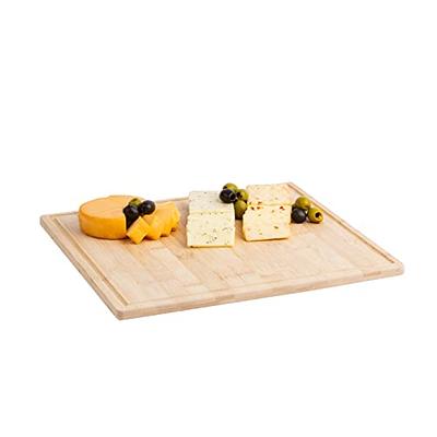 Bamboo Cutting Boards for Kitchen - Wood Cutting Board with Juice Grooves - Small  Wood Cutting Board for