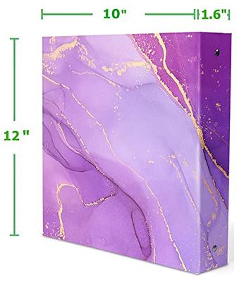 Vienrose 3 Ring Binder for 8.5 x 11 Inch Paper 1 Inch Round Rings Binder  with Linen Durable Binders with Interior Pockets for School Office Home -  Yahoo Shopping