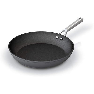 The Rock By Starfrit 11 Aluminum Diamond Fry Pan Black : Target