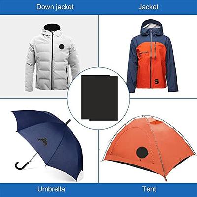 Self Adhesive Sticker Waterproof Patches Repair Kit Fix Rips Holes Down  Jacket Repair Raincoat Umbrel Cloth