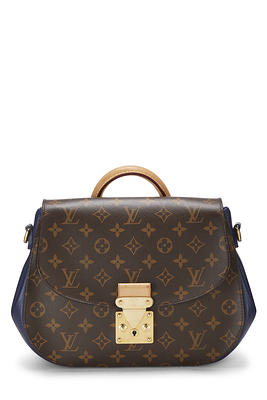 What Goes Around Comes Around Louis Vuitton Blue Denim Pleaty Bag