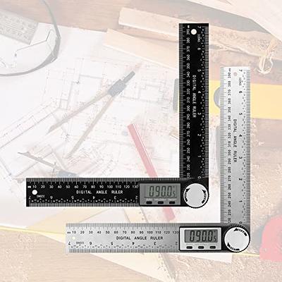 Calculated Industries 7455 AccuMASTER Digital Angle Finder Ruler, 7