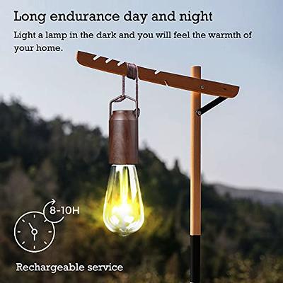 1/2/4 Pack Tent Lamp Portable LED Tent Light Hurricane Emergency Lights  Camping Light Bulbs Camping Tent Lantern Bulb Camping Equipment for Camping  Hiking Backpacking Fishing, Battery Powered