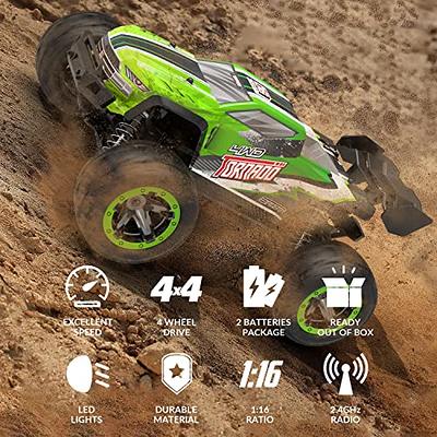 RACENT RC Truck 1:16 4x4 All Terrain RC Car Crossy 40KPH High Speed Remote  Control Cars for Boys, Off-Road Monster Truck with 2.4Ghz Radio Control, 2