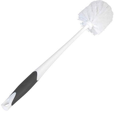 Great Value Bowl Brush Plunger and Caddy, White