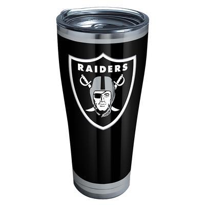 Las Vegas Raiders 16oz. Colorblock Stainless Steel Curved Tumbler