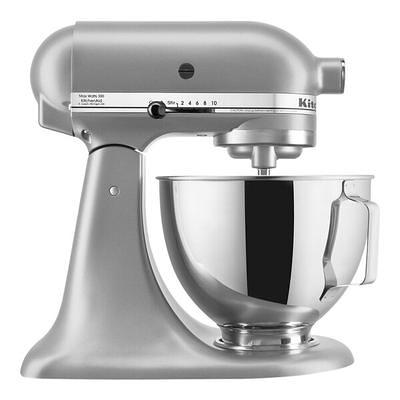 BENTISM Stand Mixer, 660 W, 6-Speed Dough Mixer with LCD Screen Timing,  Tilt-Head Food Mixer with 5.8 Qt Stainless Steel Bowl Dough Hook Flat  Beater Whisk Scraper Splash-Proof Cover, Gray, 120 V 