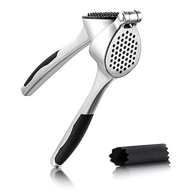 ORBLUE Garlic Press Stainless Steel - Premium Professional Grade Garlic  Mincer, Crusher & Peeler Set - Easy Clean, Dishwasher Safe & Rust-proof