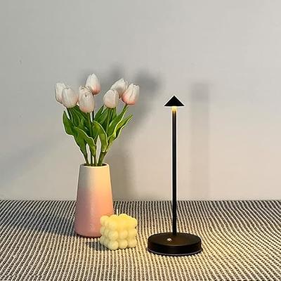 Cordless Floral Battery Operated Table Lamp