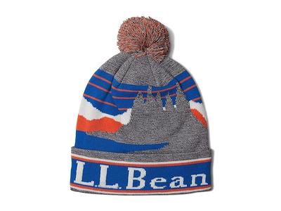 L.L.Bean Women's Winter Lined Pom Beanie - Nautical Red