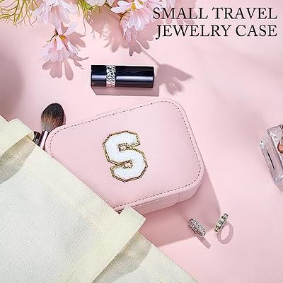 Small Travel Jewelry Case, To Go Portable Jewelry Box, Travel Jewelry  Organizer,Portable Jewellery Storage Holder for Rings Earrings Necklace,  Gifts for Girls Women with Mirror -Blue - Yahoo Shopping