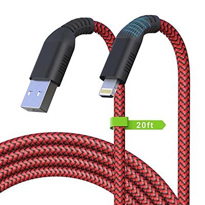 Apple MFI Certified Durable Braided Lightning Charging Cable for iPhon