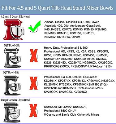 KitchenAid 5-qt Tilt Head Glass Bowl Stand Mixer w/ Flex Edge