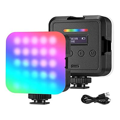 NEEWER Magnetic RGB Video Light, 360° Full Color RGB61 LED Camera