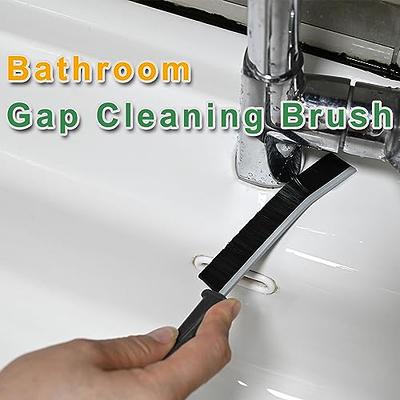 ZQOSKXOMR Bathroom Gap Cleaning Brush,Small Hard Bristle Crevice