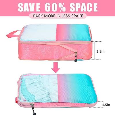 Portable Travel Storage Bag, Simple Luggage Organizer With Zipper Clothes  Storage Bag,Travel Organizer Set,Packing Cube Set,Suitcase Storage Bag Set, Travel Storage Set With Shoe Toiletry and Laundry Bags School Supplies Room  Decor Bedroom