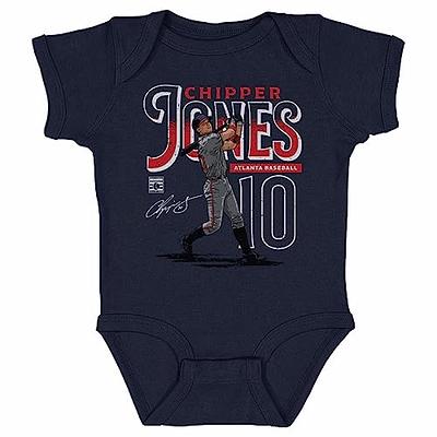 500 LEVEL Chipper Jones Baby Clothes, Onesie, Creeper, Bodysuit (Onesie,  6M, Navy) - Chipper Jones Atlanta Name WHT - Yahoo Shopping