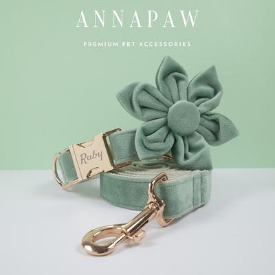 Sage Green Dog Flower Collar, Personalized Accessories, Custom Owners Gift,  Wedding Collar With Name Id Tag - Yahoo Shopping