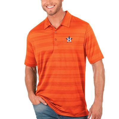 Men's Orange Houston Astros Big & Tall Button-Up Shirt