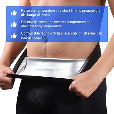 lki Mens Workout Sauna Boxer Briefs Sweat Enhancing Waist Trainer