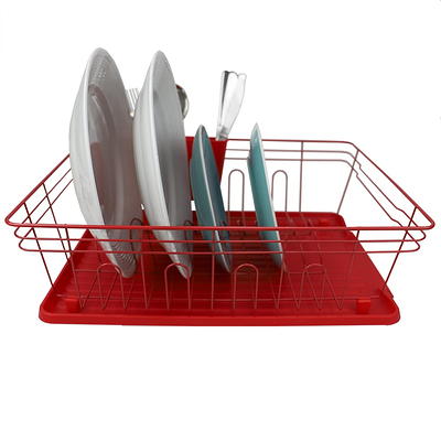 Dish Drying Rack, Mainstays Expandable Dish Rack with Utensil