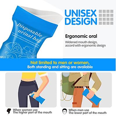 Disposable Urinal Wee Pee Urine Bags Camping Travel Driving Emergency  Outdoor | eBay