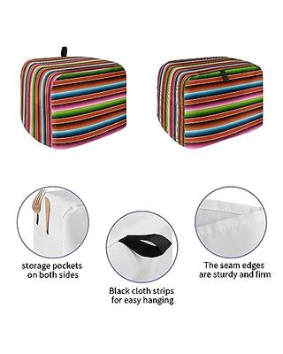 Toaster Cover 2 Slice, Colorful Mexican Stripes Red Green Bread Machine  Cover Kitchen Small Appliance Covers with Pocket, Machine Washable Toaster  Dust Cover 12 x 7.5 x 8inch - Yahoo Shopping