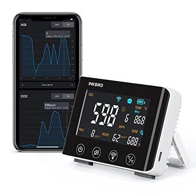 wireless temperature and clock meter car