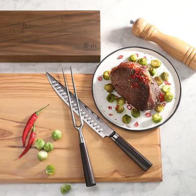 Sanford Series 6-Piece Steak Knife Set with Sheaths, Forged German