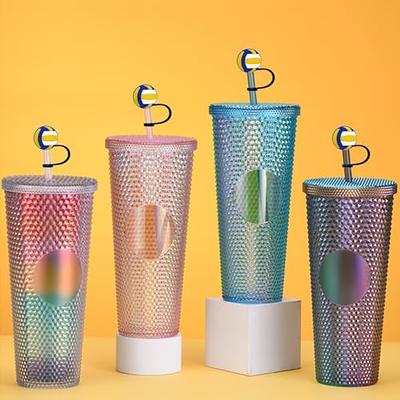  SpexArt Straw Cover 4PCS Straw Toppers Caps for Stanley Cups  30&40 Oz Tumbler Food Grade Silicone Straw Covers Cute Reusable Straw  Protectors Straw Tips for 10mm 0.4in Straws(Purple): Home & Kitchen