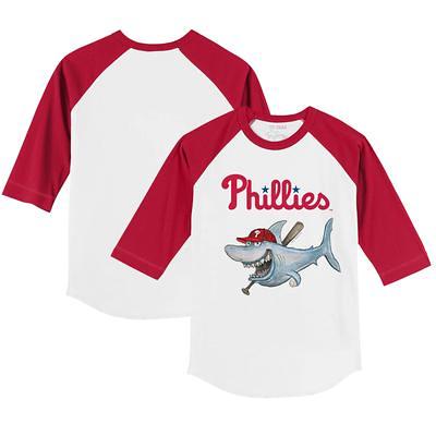 Cincinnati Reds Tiny Turnip Infant Shark T-Shirt - Red