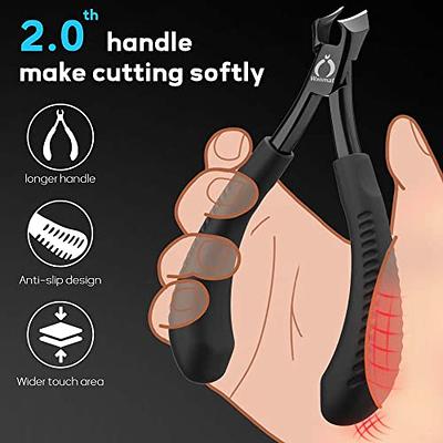 Mens Nail Clippers Nail Cutter With Long Handle For Thick Nails