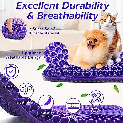 Gulymm Extra Large Gel Seat Cushion, Gel Car Cushion for Long Sitting, Chair  Pads with Large Double Thick Breathable Honeycomb Design, Pressure Relief,  Car Seat Wheelchair Cushion for Relieves Fatigue - Yahoo