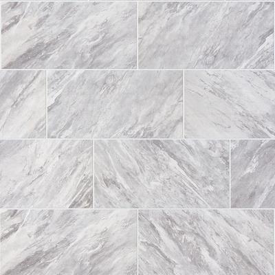 Adella White 18 in. X 18 in. Glazed Porcelain Floor and Wall Tile (11.25  sq.ft. / case) 