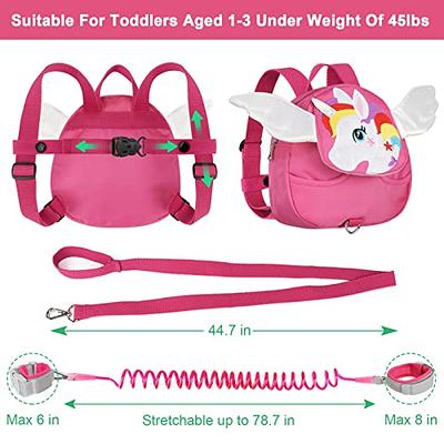 Accmor Toddler Harness Backpack Leash Baby Dinosaur Backpacks with