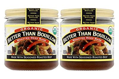 Better Than Bouillon Roasted Garlic Base 8 oz (Pack of 4) Bundle with  PrimeTime Direct Teaspoon Scoop with BTB Authenticity Seal