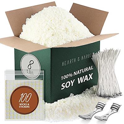 Hearth & Harbor Soy Candle Wax for Candle Making - Natural Soy Wax