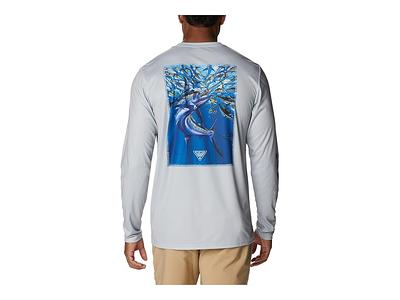 Columbia Men's PFG Terminal Tackle Carey Chen Long Sleeve Shirt