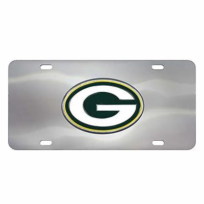 Green Bay Packers Plastic License Plate